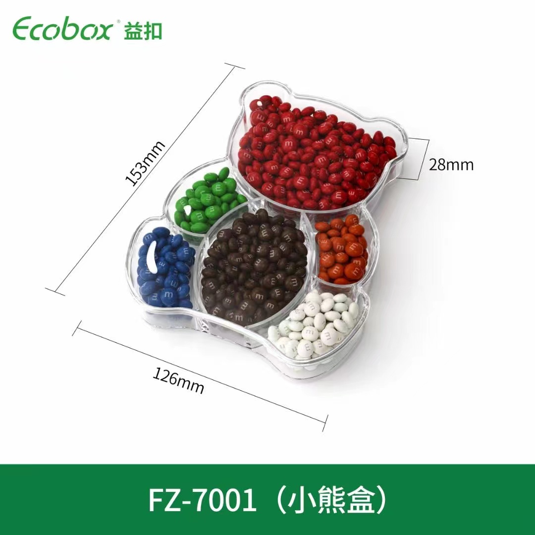 ECOBOX FZ-7001 ours Box Candy Decoration Container